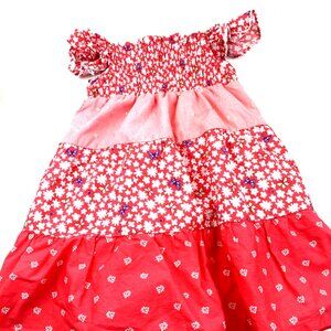 Penelope Mack Girls Dress Size 3T Summer Sleeveless Elastic Floral Butterfly